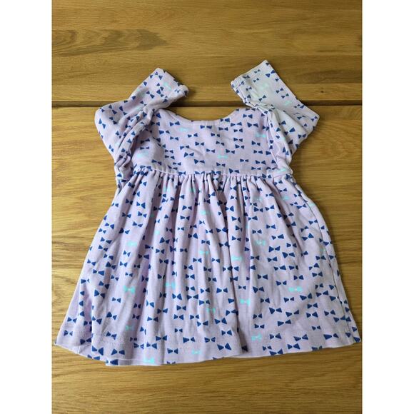 Hanna Andersson Print Day Play Dress in Washed Lilac - Picture 5 of 5